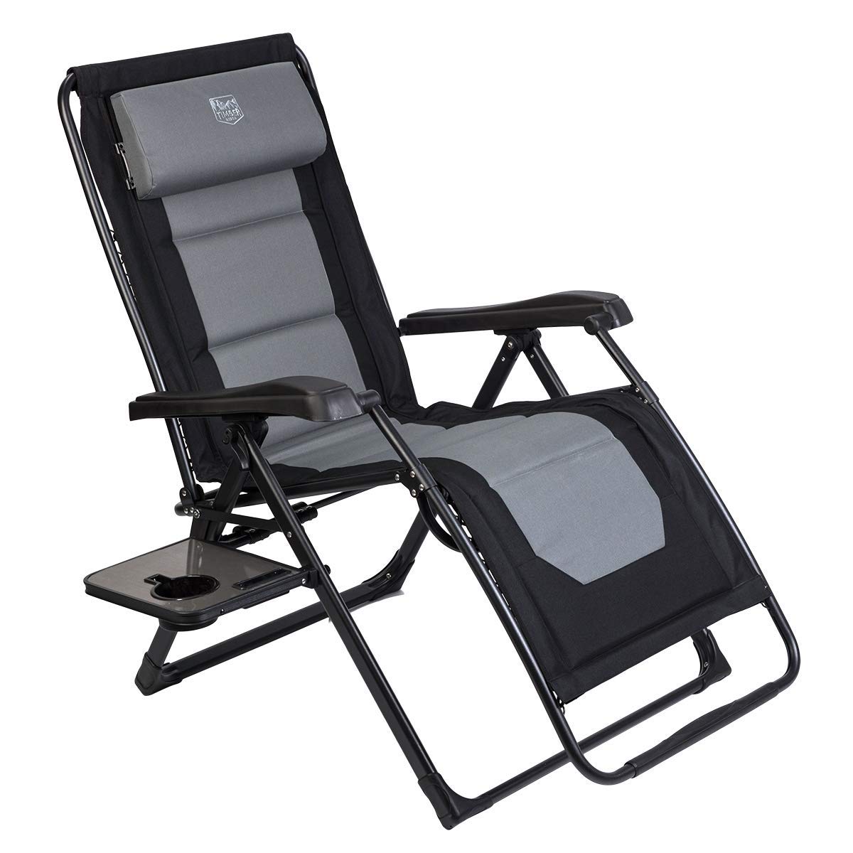 Timber Ridge Zero Gravity Lounge Chair with Pillow
