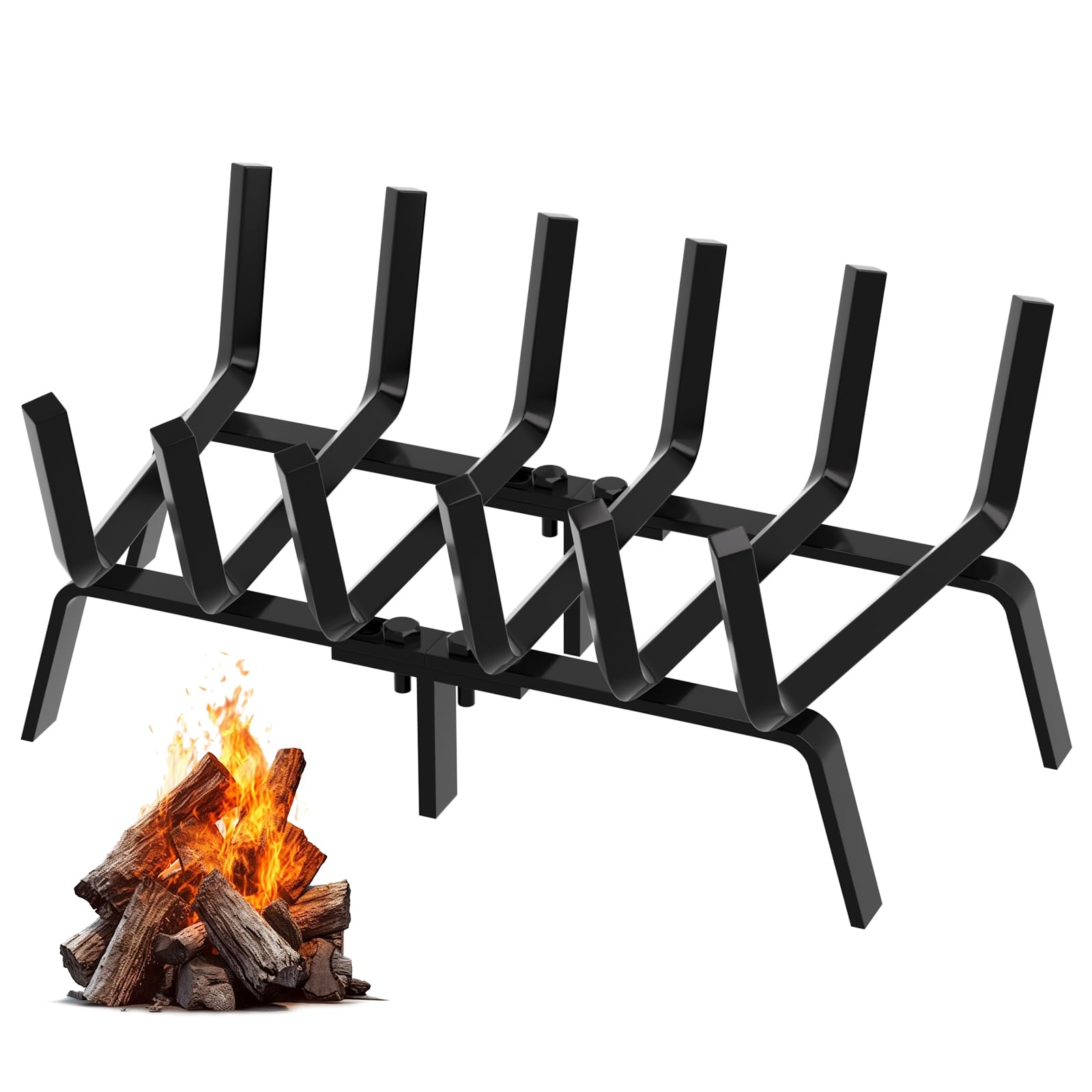 Titan Great Outdoors 24-Inch Round Fire Pit Grate