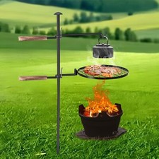 Titan Outdoors Swivel Grill for Fire Pits