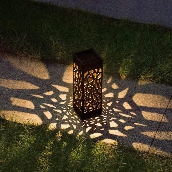 TomCare Solar Lights Moroccan Lanterns Set of 4