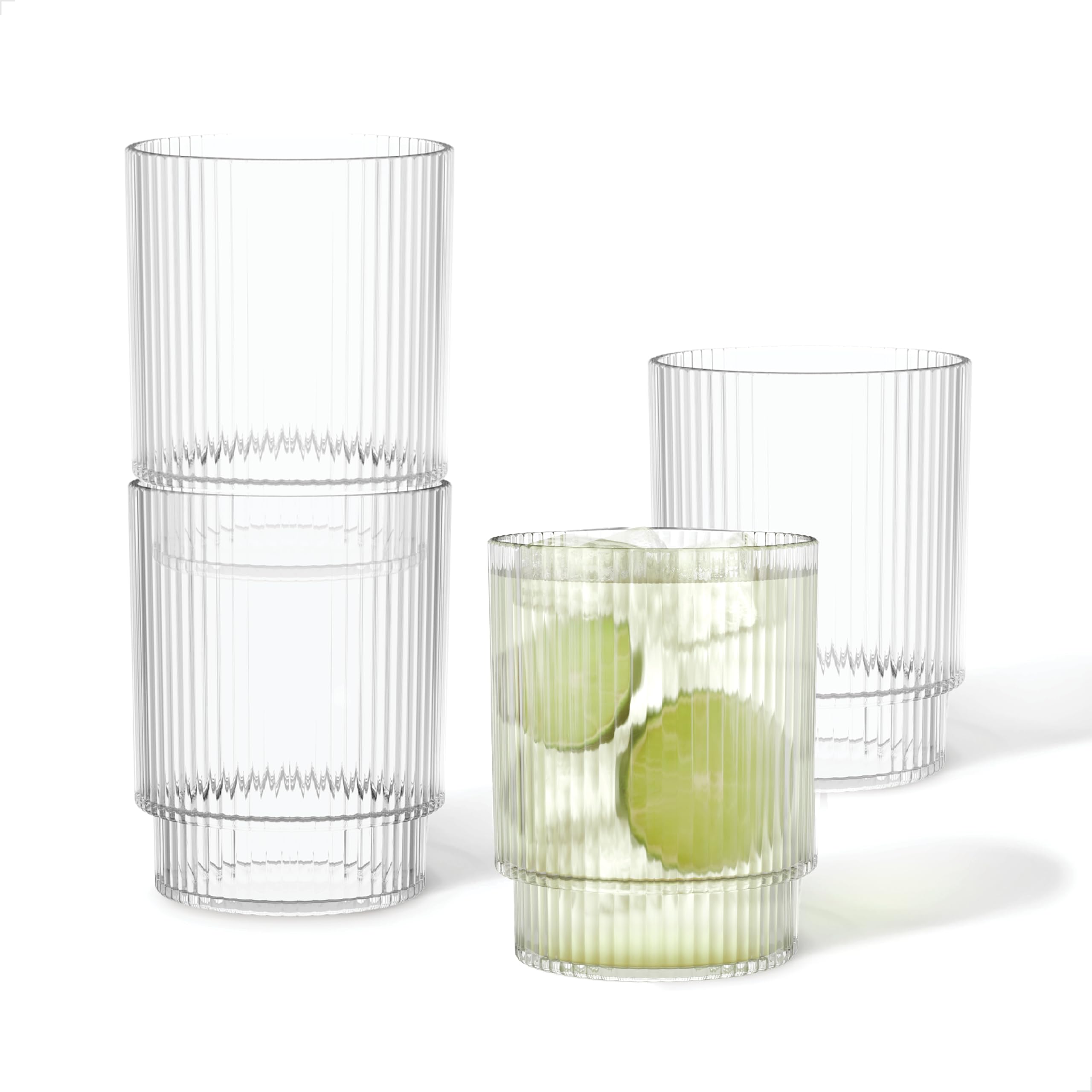 TOSSWARE RESERVE 9oz Rocks Tumbler Set of 8