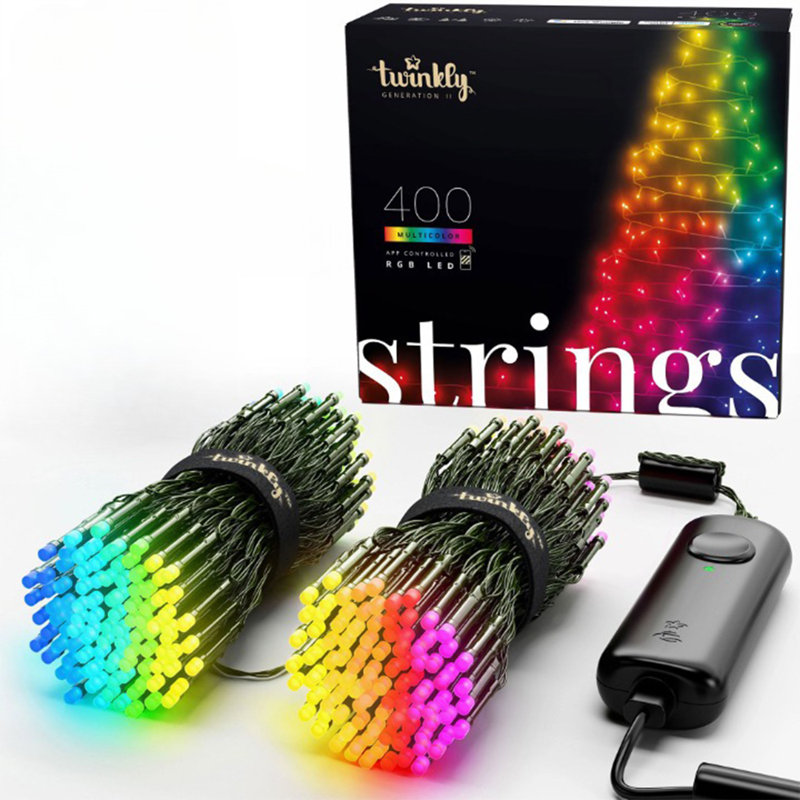 Twinkly Strings App-Controlled LED String Lights 400 LED