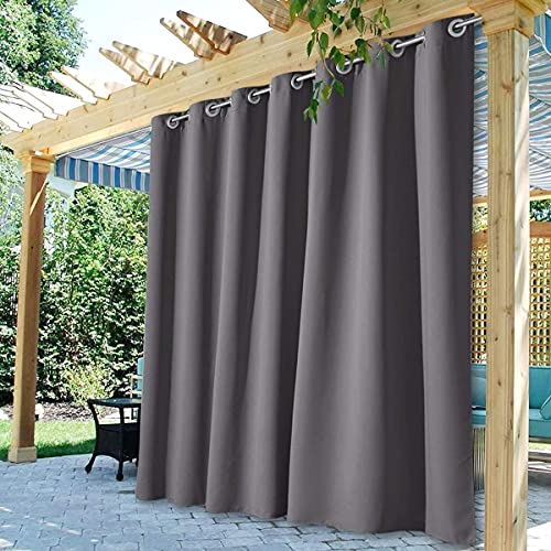 TWOPAGES Outdoor Curtains Heavy Duty Extra Long