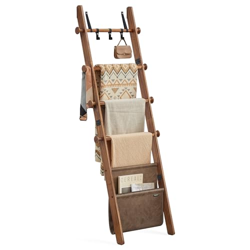 VASAGLE 5-Rung Blanket Ladder