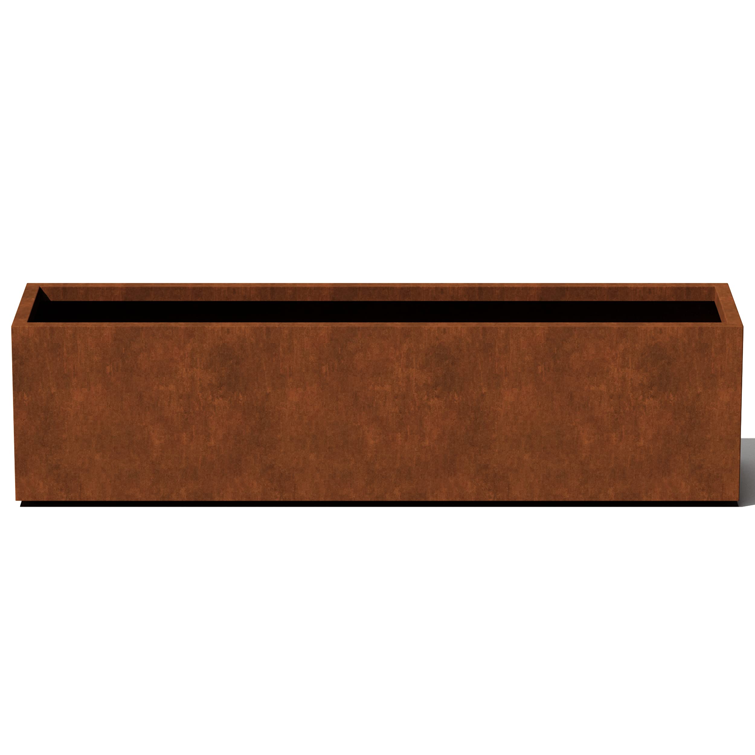 Veradek Metallic Series Long Box Planter 36-Inch