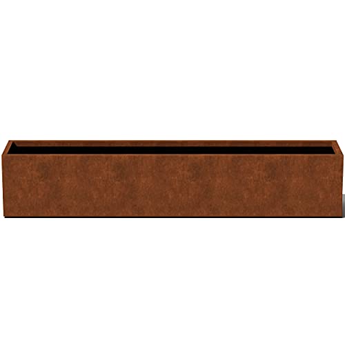 Veradek Metallic Series Long Box Planter 48-Inch