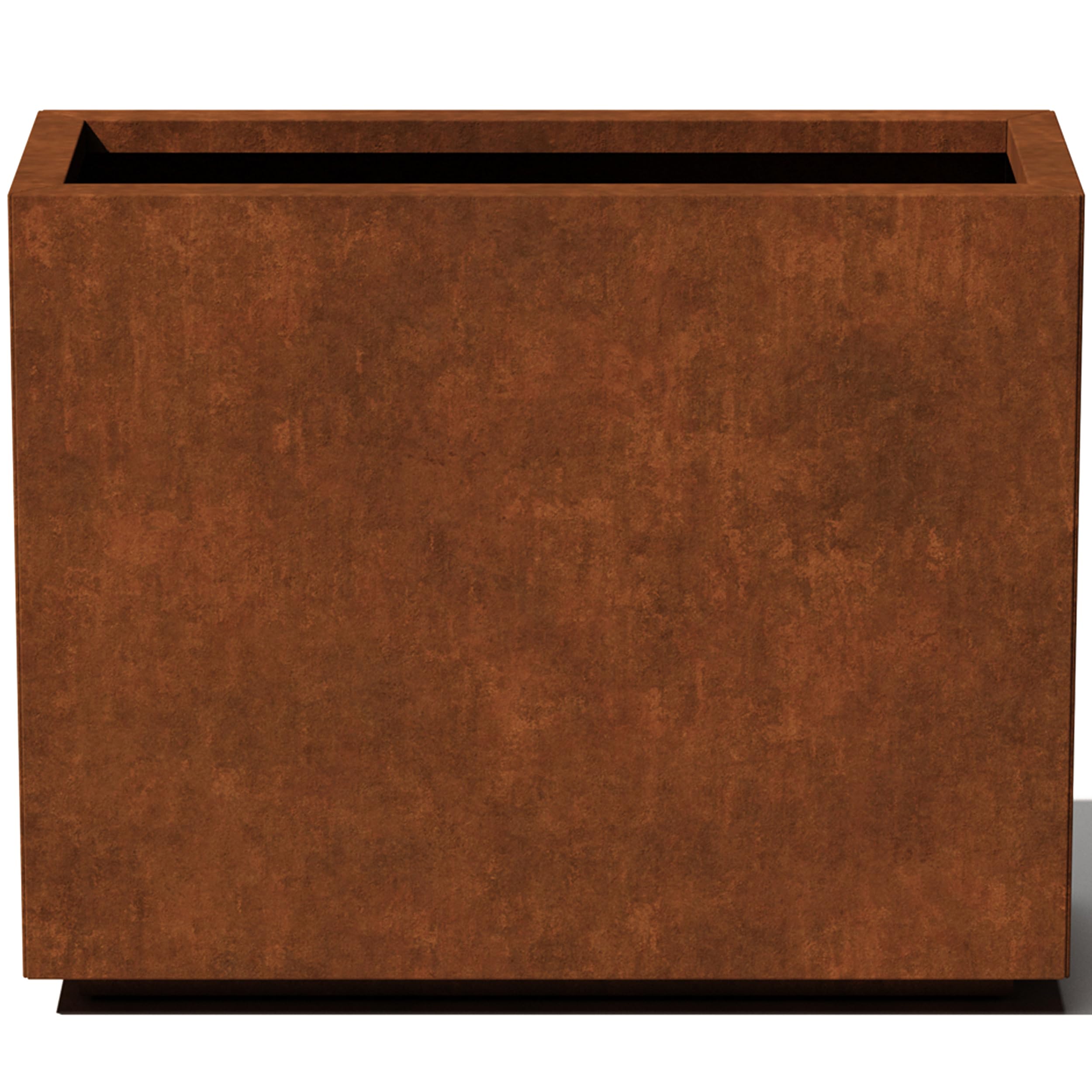 Veradek Metallic Series Tall Square Planter