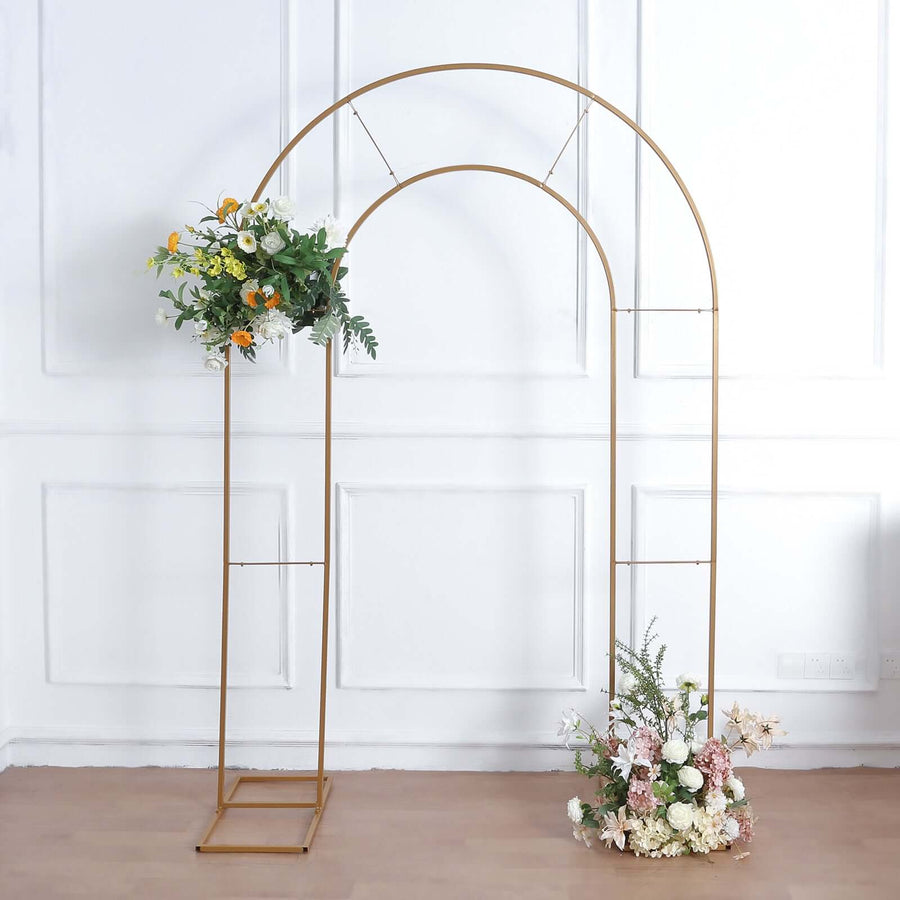 VEVOR 8ft Metal Wedding Arch Arbor