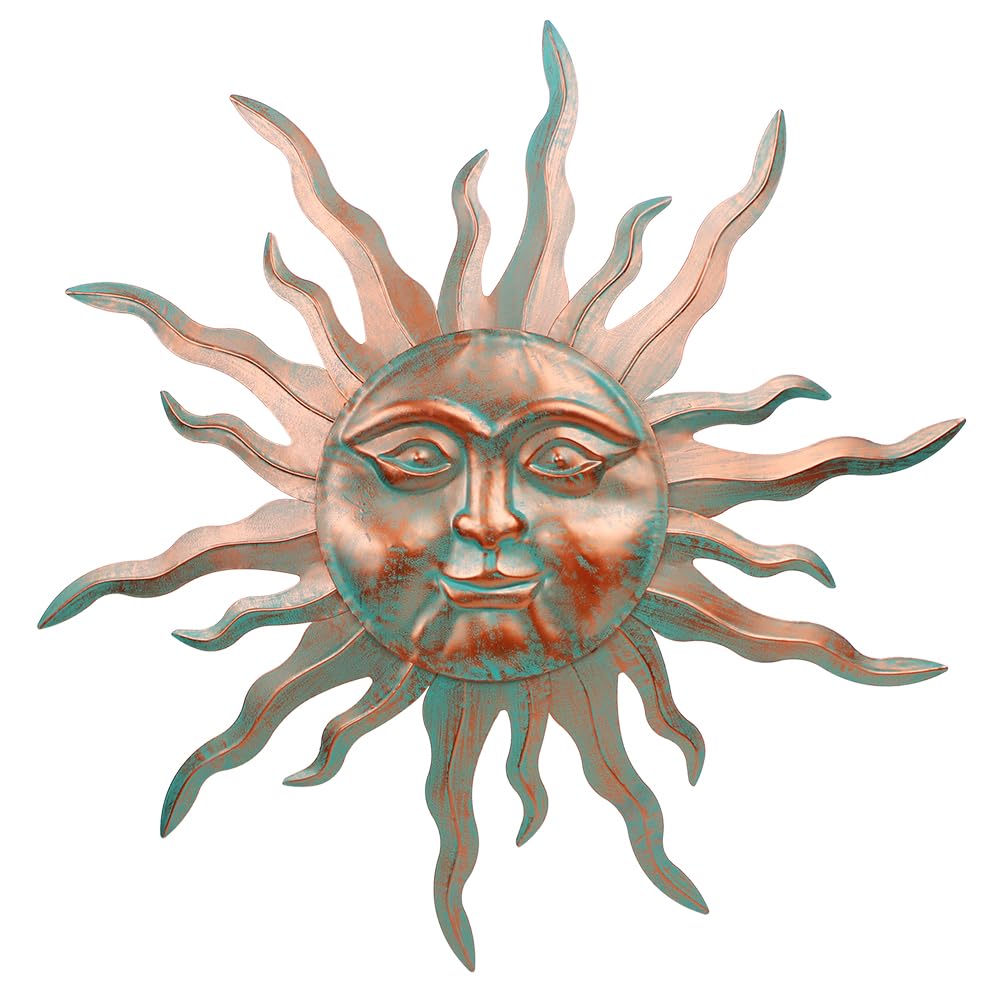 VEWOGARDEN Large Metal Outdoor Wall Art Decor 30 Inch