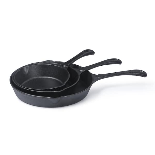 Victoria Cast Iron Skillet 3-Piece Set