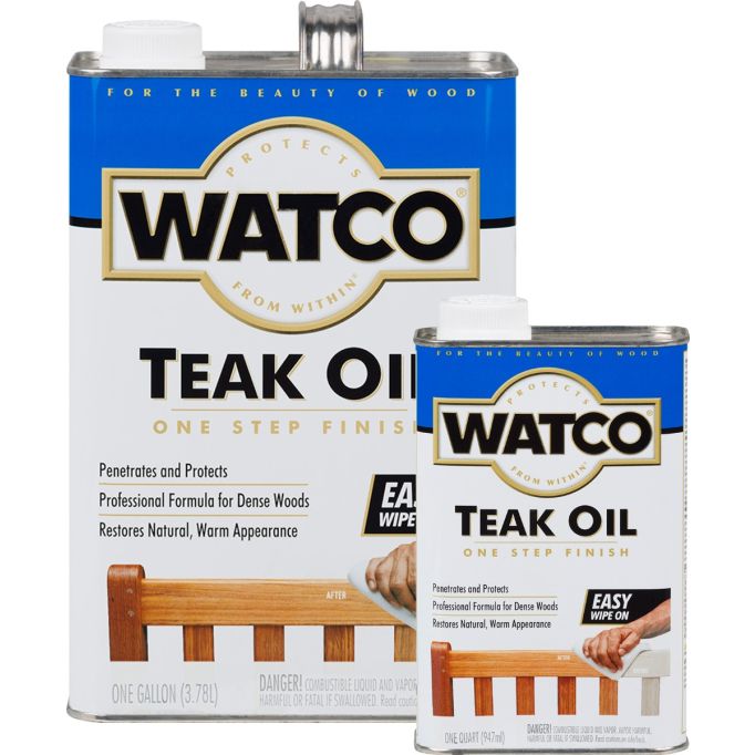 Watco Teak Oil Finish, Quart