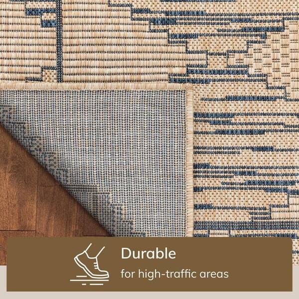 Well Woven Bali Indoor/Outdoor Area Rug 5x7