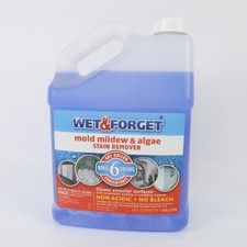 Wet & Forget Outdoor Mold Mildew Moss & Algae Stain Remover Concentrate Gallon