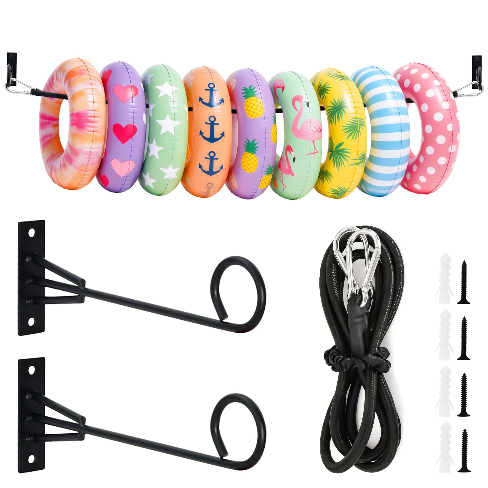 Yaheetech Pool Float and Toy Organizer Storage Rack
