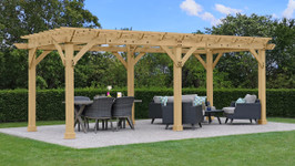 Yardistry 10 ft. x 10 ft. Cedar Wood Pergola