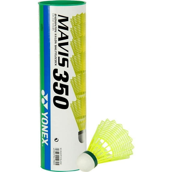 Yonex Mavis 350 Nylon Shuttlecock (6-Pack)